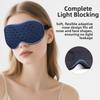 Soft Padded Sleeping Aid Eye Patch 3D Contoured 3D Sleeping Mask Blocking Light Eye Mask  Men/Women