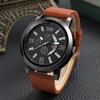 NW1490   Luxury  2024 Men's Casual Leather Watches Wrist Perfect Charm Bracelets Watches Set