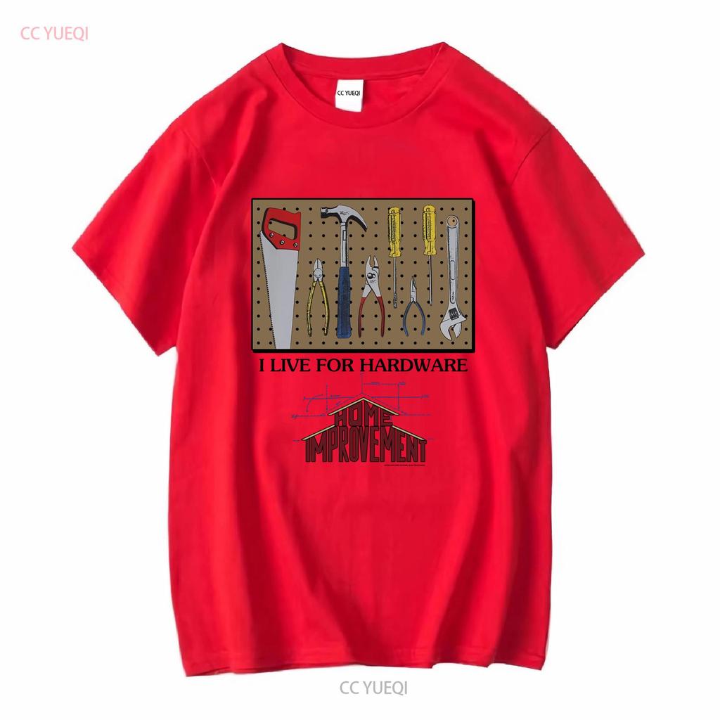 Vintage Home Improvement I Live For Hardware T Shirt Sz XL Tim Allen vintage Washed designer clothes streetwear Versatile
