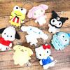Sanrio Pochacco Die-Cut Plush Mirror Keychain Sanrio
