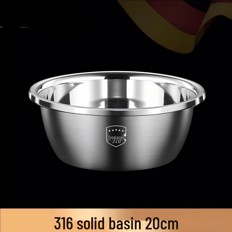 ZISIZ 316 Stainless Steel Multi-Purpose Kitchen Bowl