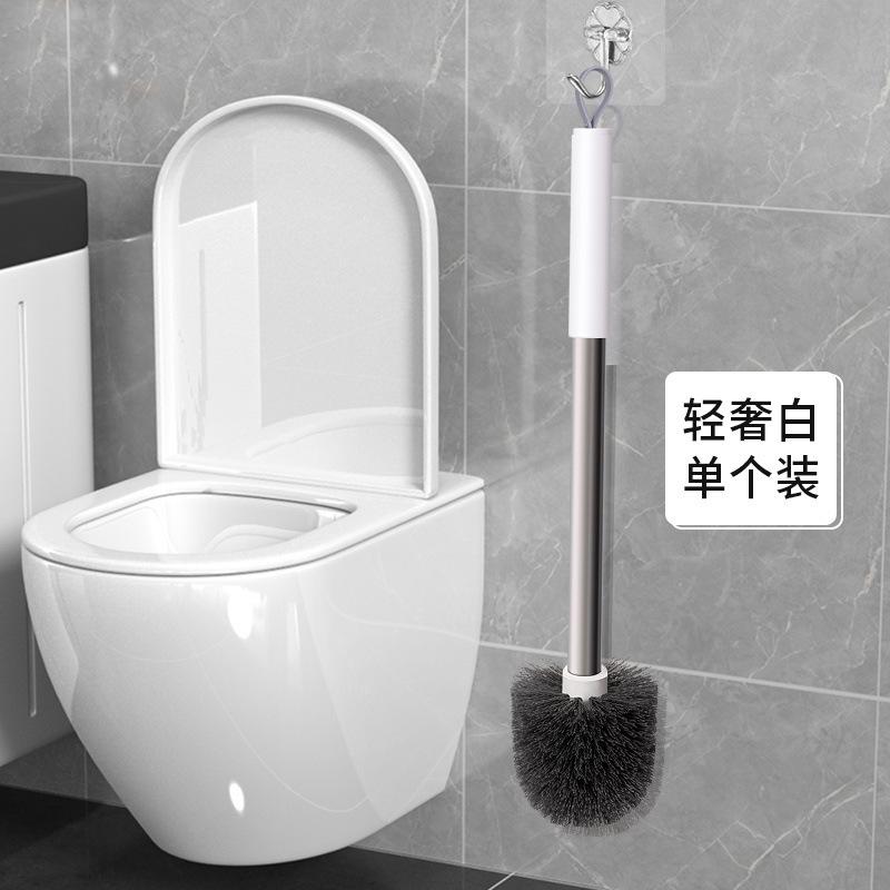 Cleaning Toilet Brush Household Toilet Washing Toilet Brush No Dead Ends with Base Long Handle Set Bathroom Dredging Artifact