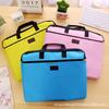 A4 Large Capacity Canvas Document Zipper Bag for Office and Students