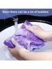 Exfoliating Bath Towel - Soft And Scrub, Nylon Exfoliating Towel With Bubble Foaming, Bathroom Accessories Back To School