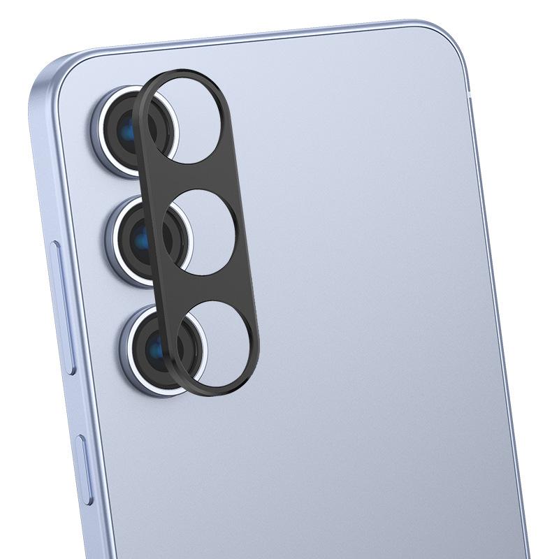 For Samsung S24 FE Rear Camera Lens Cover Case for SAMSUNG S24FE S24fe Back Aluminum Alloy Metal Camera Protector Ring Film