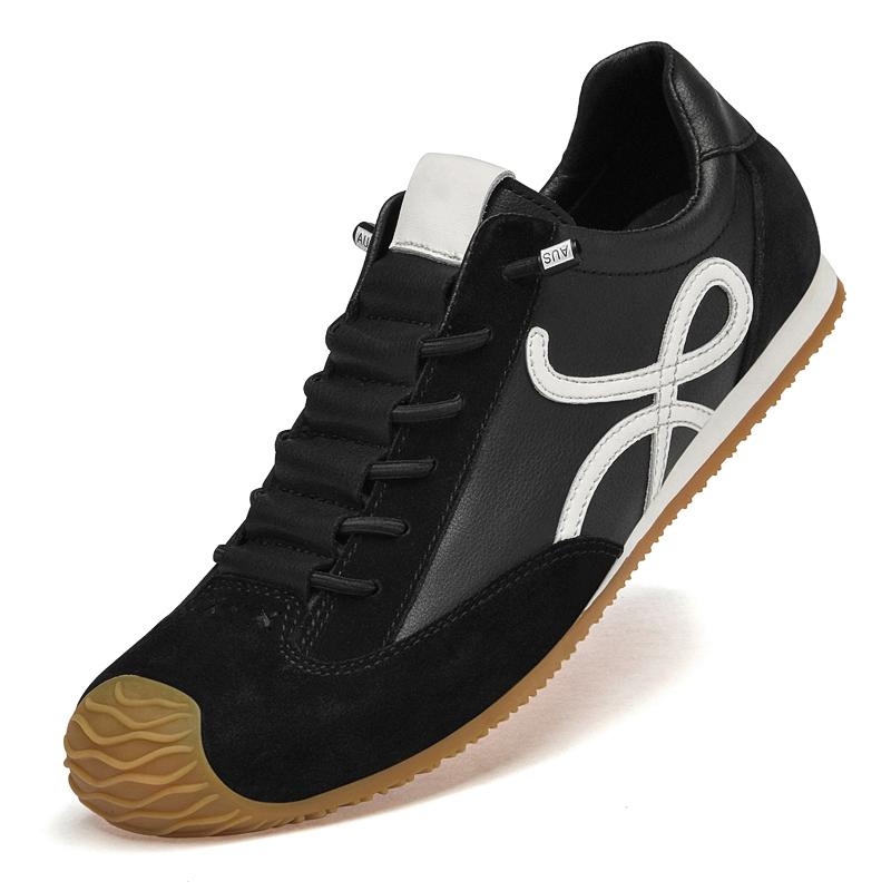 

Мужские туфли для вождения, ретро-дизайн, плоская подошва, мужские кроссовки, новая уличная обувь на мягкой подошве, повседневная обувь, удобная, горячо продаваемая, tenis masculino 45 чёрный