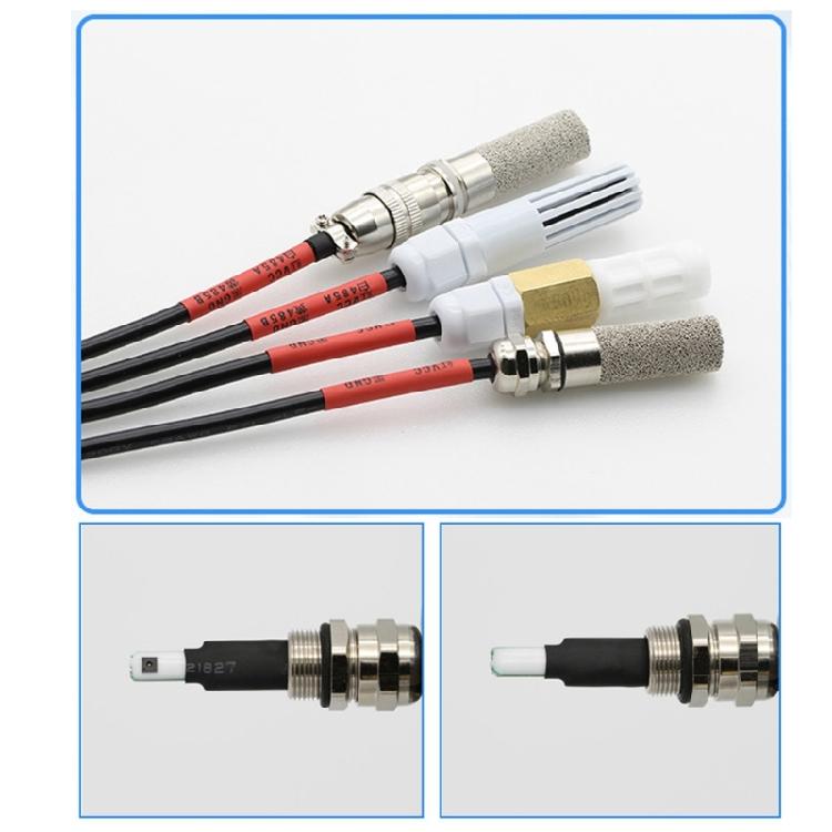 RS485 Interfaces Temperature Humidity Probes Sensors High Precisions Environmental Monitoring Device for Industrial Use
