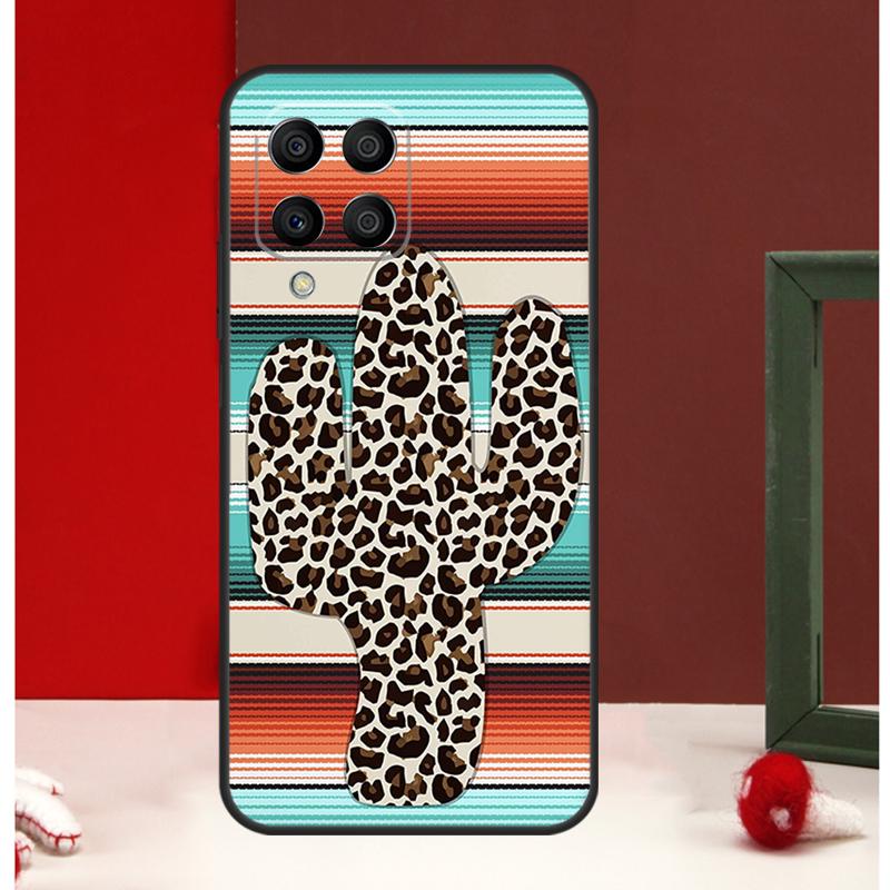 Boho Botanical Leaf Cow Cactus Case For Samsung Galaxy M13 M53 M56 M52 M32 M16 M11 M21 M31 M35 M12 M14 M15 M36 M55 M34 M54