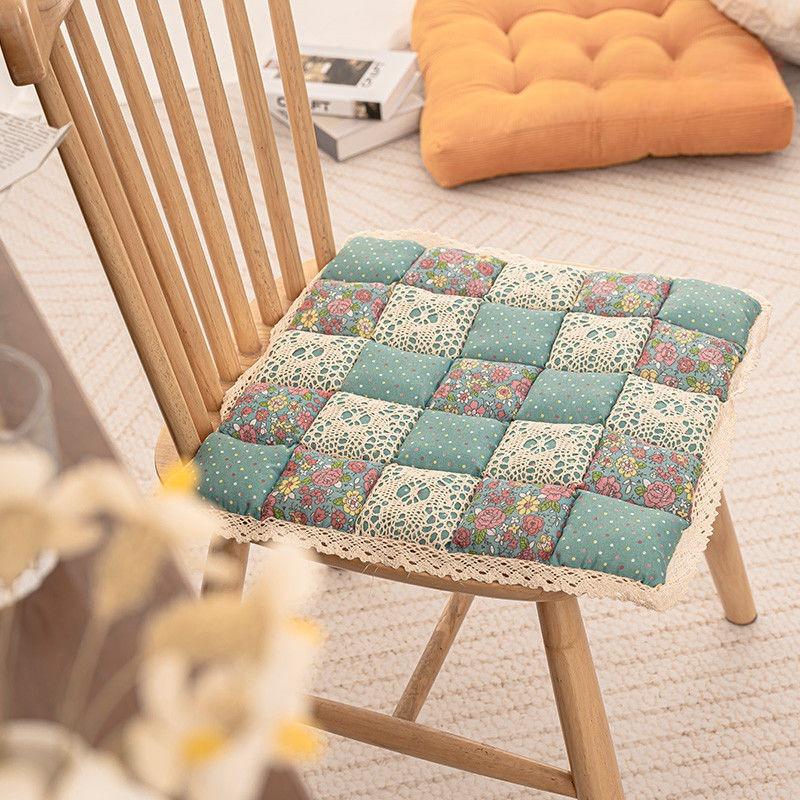 Lace Non-Slip Chair Cushion Pad for Dining and Living Room