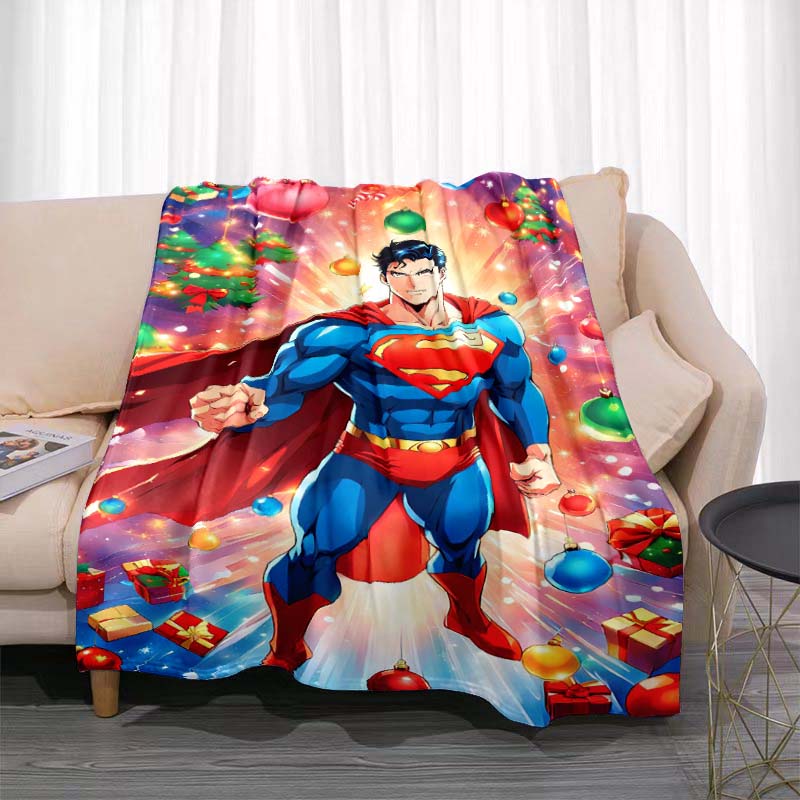 2026 New Superman Character Poster Blanket, Comfortable Home Blanket, Ideal Gift for Fans.