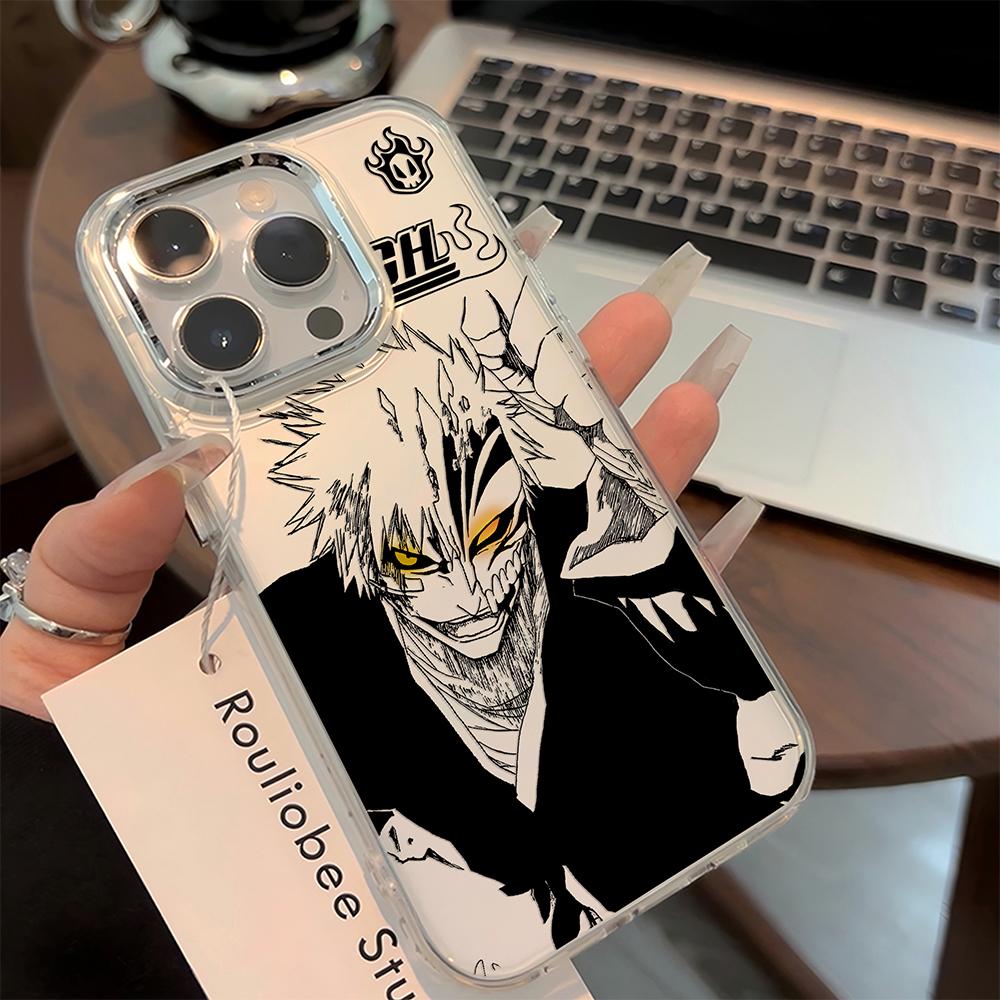 Anime Hot Cool New BLEACHS Phone Case For iPhone 17 16e 16 15 14 13 12 11mini Pro Max X XR XSMAX Air Plus Transparent Soft Cover