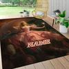 Custom Name Halloween Witch Night Carpet Rug Customizable Soft Washable Anti-Slip Home Living Room Sofa Mats Personalized Rug. 0909332