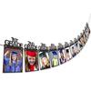 2024 Graduation Photo Frame Banner Flag Graduation Party Decor Kindergarten 12th Grade High School University Graduation Banner
