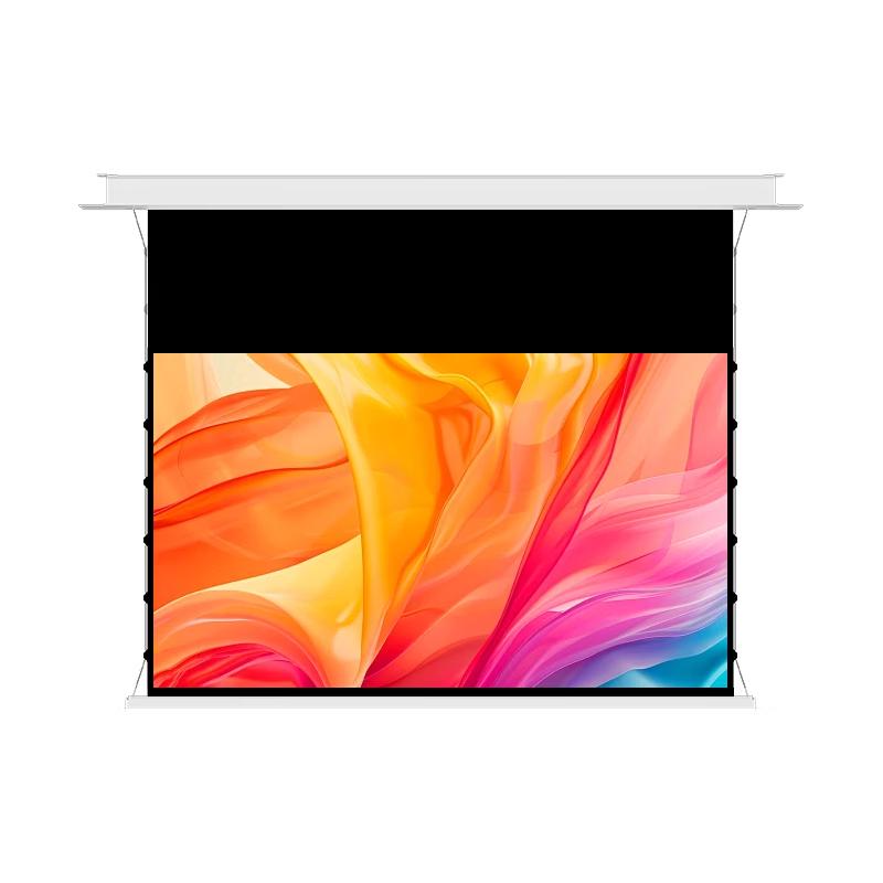 Pang Juren AI Smart Electric Recessed Projection Screen