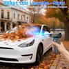 Strong Blowing LED Light Car Snow Removal 4 Gears Adjustable Type-C Charging Turbo Blower Jet Fan 140000RPM Electric Air Duster