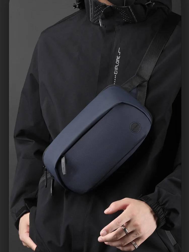 Portable Men's Designer Bag Waterproof Chest Bag Multi-functional Travel Shoulder Bag Outdoor Sports Waist Pack Sling