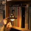 Cozy Reading Nook Lighting Halloween Library Lantern, Gothic Decorative Bookshelf Lamp, Vintage LED Magical Lantern Book Light for Bookworms,