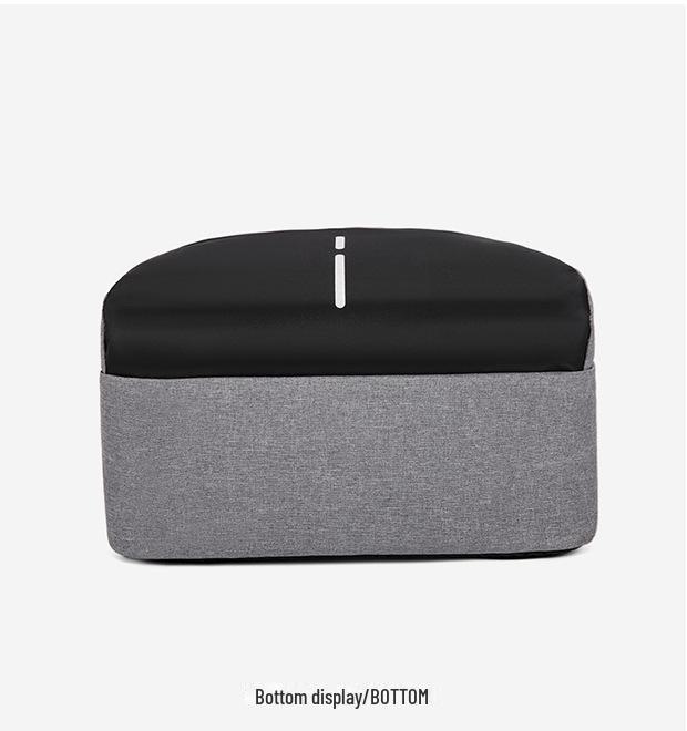 Men's Anti-Theft Fashion Backpack with USB, Multi-Capacity Design, Perfect for Business and Students