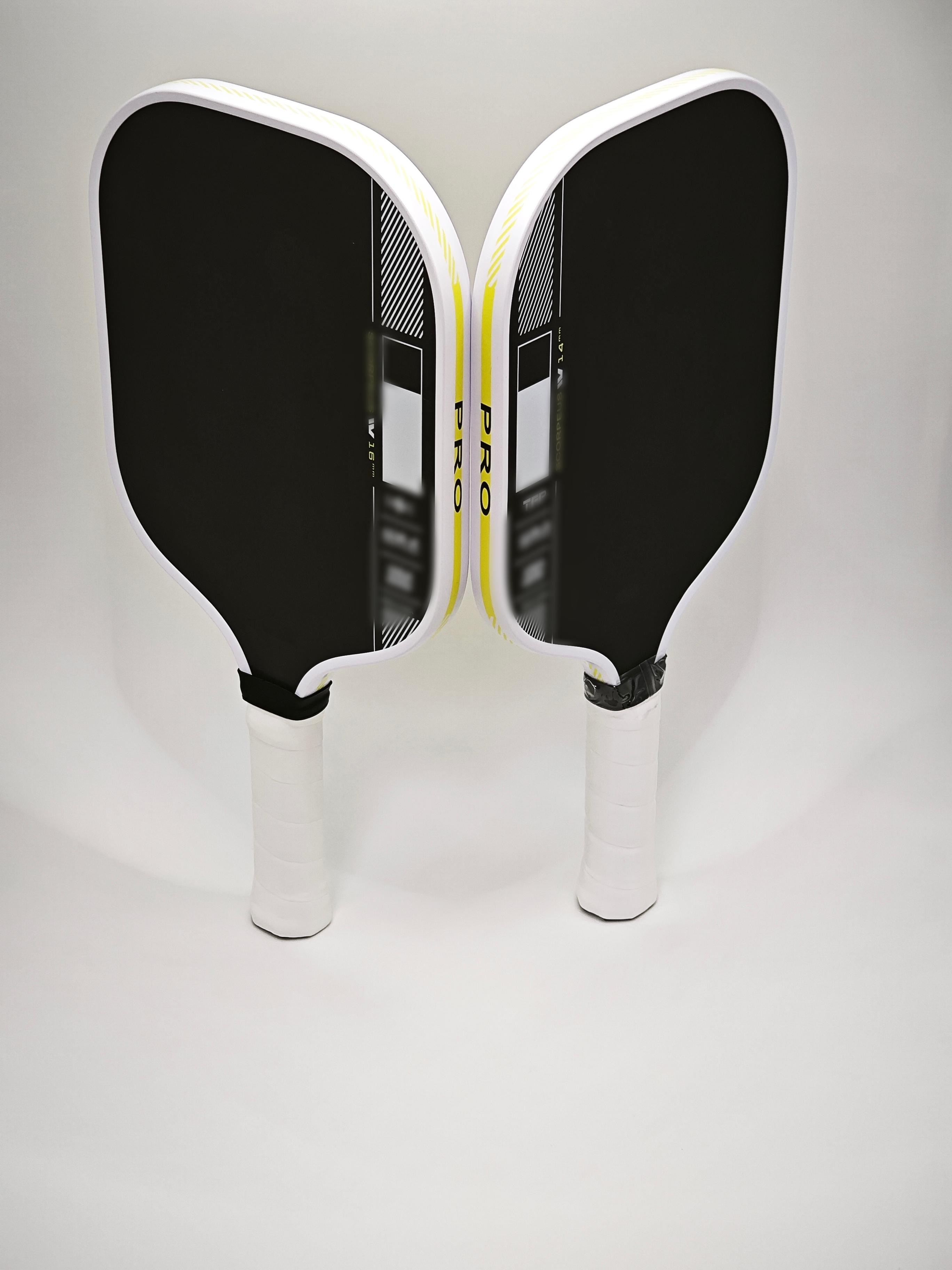 Professional 16mm Carbon Fiber Pickleball Set: Honeycomb Core High-Spin Paddles with Custom Branding (/ODM) Carbon Fiber
