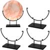 Fused Glass Art Metal Easel Stands Iron Decorative Plate Holder  Exhibition Display