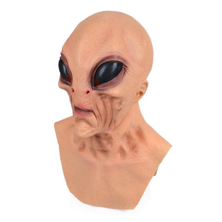 Horror Masquerade Supplies Full Face Adult Mask Halloween Latex Head Scary Mask