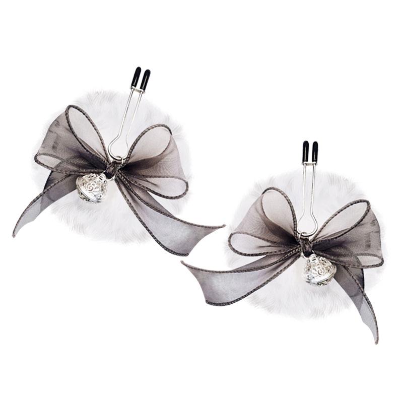 Damen Brustwarzen- und Schamlippenklemmen - SM-Glocken Erwachsenenspielzeug für Paare