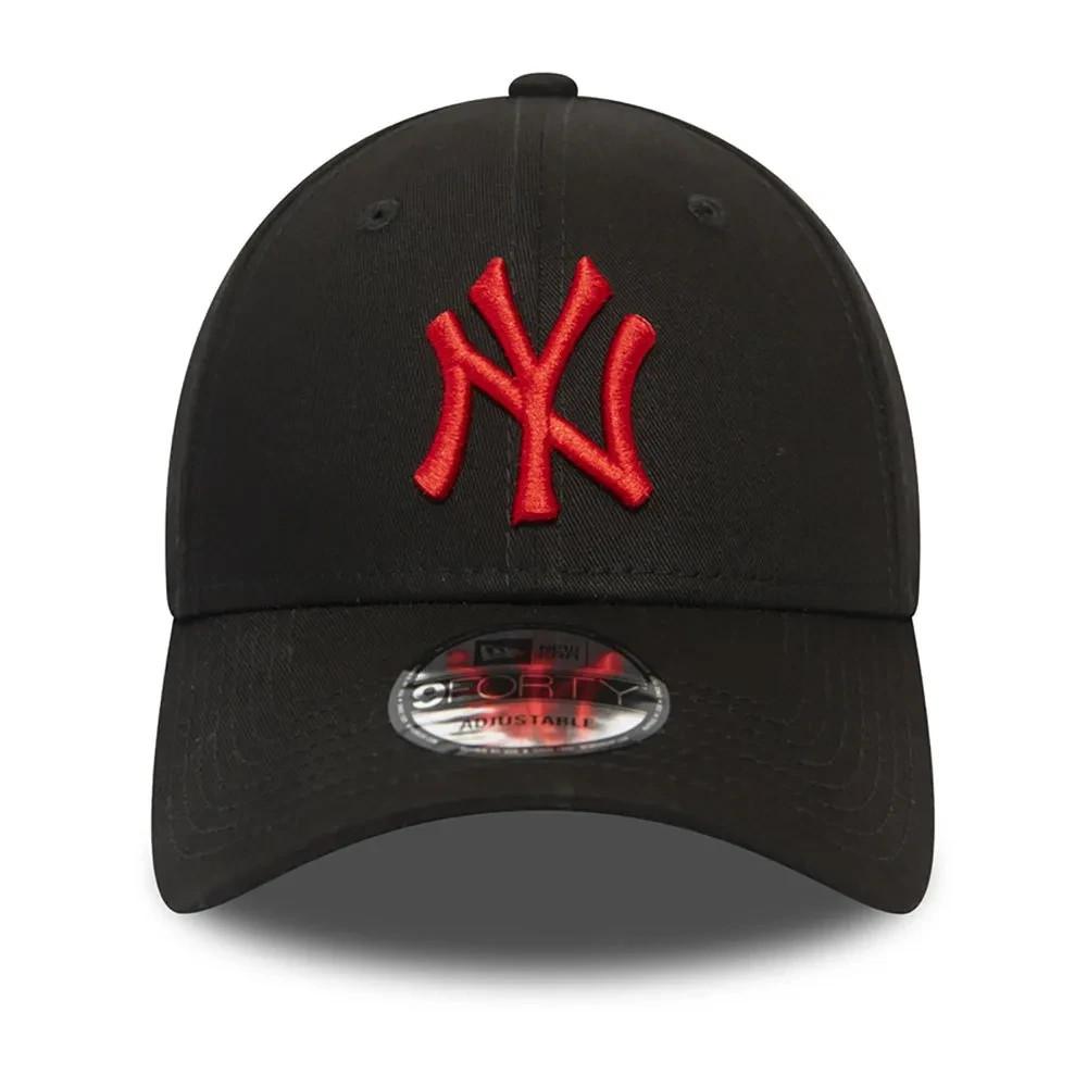 NEW ERA LA NYY 940 9FORTY League Basic Cap NY Black Red