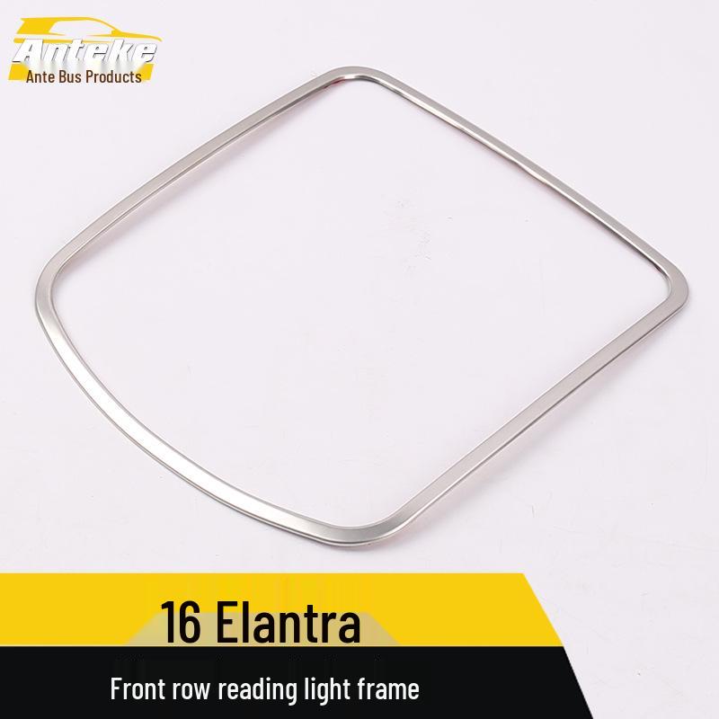 Elantra Pierścień Osłony Lampki do Czytania Konsoli Przedniej Naklejka Dekoracyjna dla Modeli 16