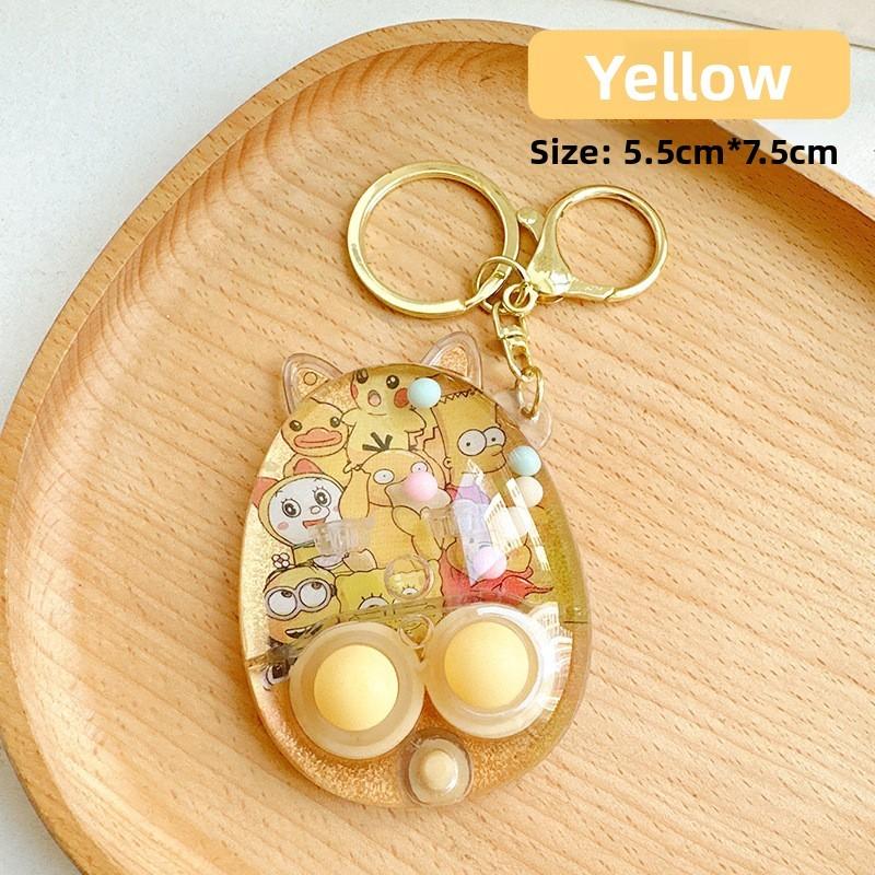 

Патрик Ститч Псидак Принт Звезд Ручная Игра Кольцеброс Подвеска Консоль жёлтый