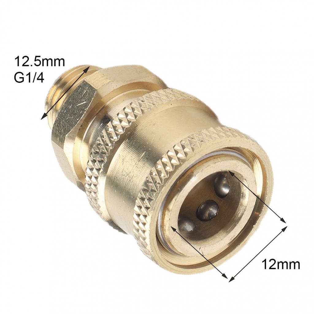 Quick Connector Male Fitting Quick Release Quickly Disassemble