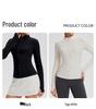 Lulu Women's Quick-Dry Yoga Jacket: Long Sleeve Cardigan for Running, Cycling, and Fitness - Perfect for Autumn and Winter