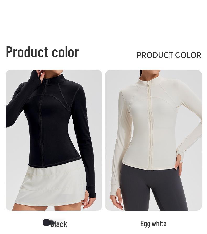 Lulu Women's Quick-Dry Yoga Jacket: Long Sleeve Cardigan for Running, Cycling, and Fitness - Perfect for Autumn and Winter