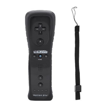 Somatosensorischer Gamecontroller Gamepad Eingebauter Beschleunigungssensor Für Nintendo Wii WiiU(Schwarz)