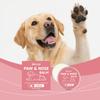 Balsamo Idratante per Zampe per Cani e Gatti, Applicazione Pulita e Asciutta, Massaggio Delicato, Cura di Naso e Zampe, Tutte le Razze