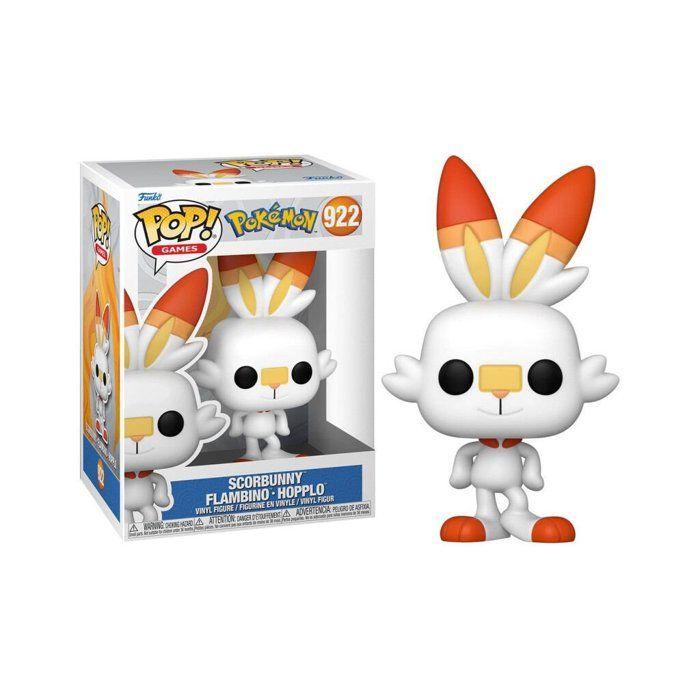 Figurine - FUNKO - Scorbunny - Vinyle - 9 Cm - Pokémon - Multicolore