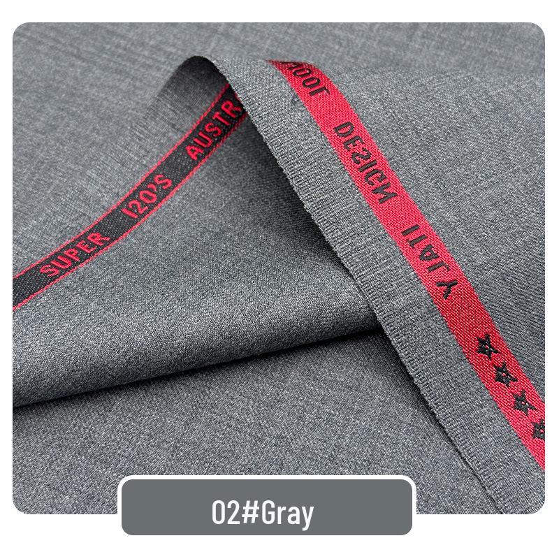 100W Biji Ultra-Fine Wool Suit: Lightweight, High-Count Cashmere Fabric for Spring/Summer Workwear