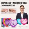 Squeeze Anxiety Relief Cute Heart Shape Pinching Decompression Toy Sensory Fidget Toys Soft Slow Rebound Fun Gift Squishy Ball
