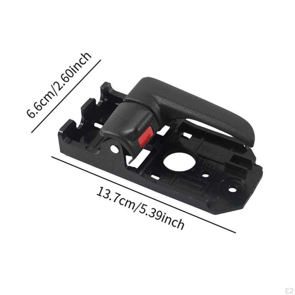 Right Side Interior Door Handle 82620-2F000 Sturdy Black Auto Accessory Spare Parts Easy