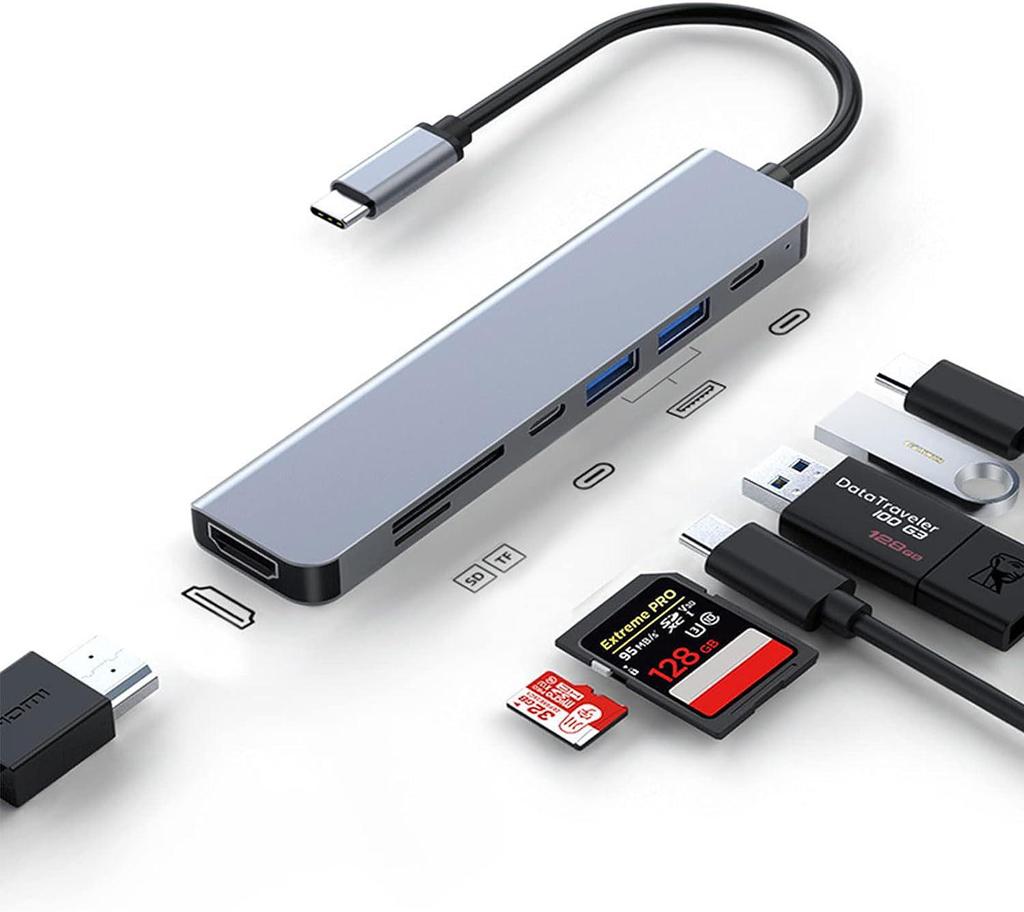 USB-C To HDMI 4K PD Expansion Hub: Mobile & Laptop All-in-One Adapter