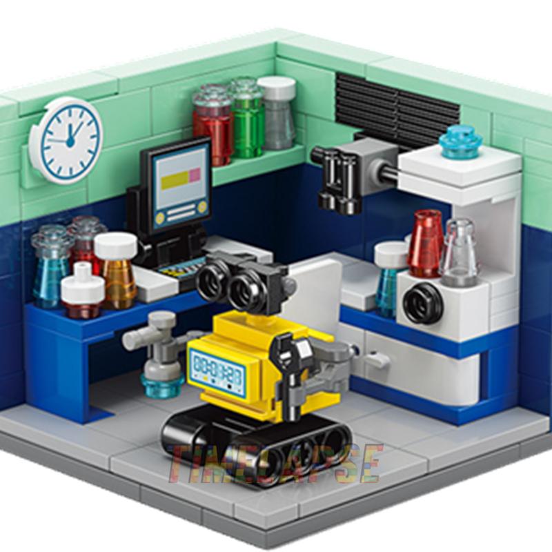 Dreams House Racer Car Doctor Painter Musician Scientist Pastry Chef Cameraman Astronaut Building Blocks Kit Brick Model Toy