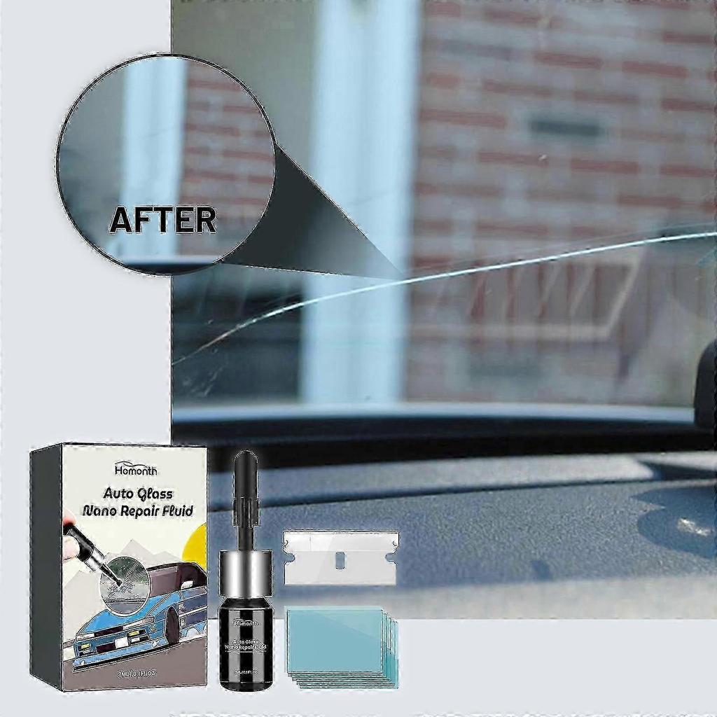 Auto-Windschutzscheiben-Rissreparatur-Set, Rissige Windschutzscheiben-Reparatur-Set, Reparatur von Glasspuren, Sternrisse