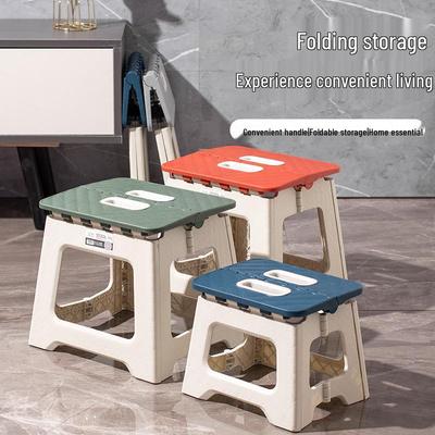 Taburete Plegable Portátil Engrosado para Niños para Camping Interior/Exterior.