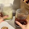 450ml Glass Cup Tumbler Cute Coffee Matcha Tea Cup With Straw Lid Cold Juice Fruit Mug Home Kitchen Office Glass Drinking Water