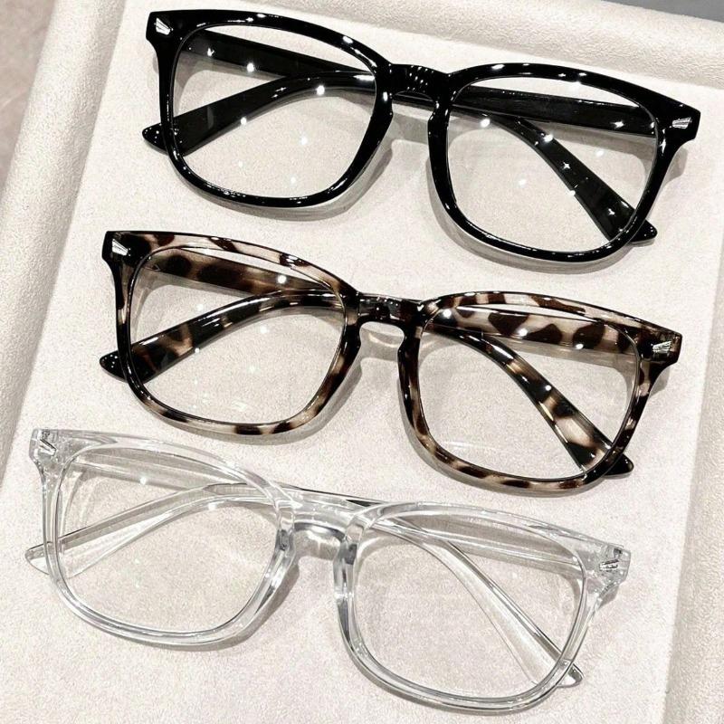 

3-piece Set of Anti Blue Light Simple and Fashionable Glasses, Simple and Fashionable