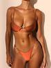 New Style 2025 Bikinis Sexy Swimwear Low Waist Swimsuit For Women Summer String Beachwear Two Piece Suits Solid Bikini Set
