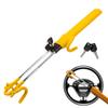 Twin Bar Car Steering Wheel Lock High Visibility Adjustable Universal Fit Heavy Duty Steering Wheel Lock Anti-Theft Device