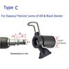 12.5mm Plug Type Snap Washer Outlet Hose Connector Converter for Lock Washers Fixing Accessories