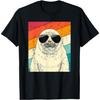 Retro Vintage Seal with Sunglasses Animal Lovers T-Shirt