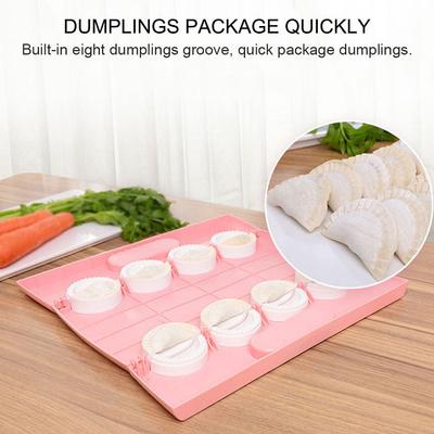 Köfte Yapımcısı Aracı Jiaozi Pierogi Kalıp Bir Seferde 8 Köfte Yapabilirsiniz Pişirme Kalıpları Pasta Mutfak Aksesuarları
