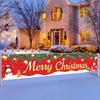 Christmas Tree Banner Merry Christmas Decoration for Home 2024 Santa Claus Banner Xmas Ornament Navidad Natal New Year Gift 2025